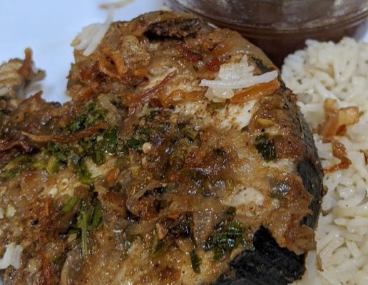 fish pulao